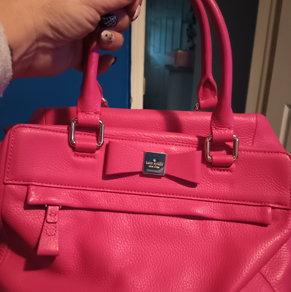 Kate Spade Small Purse Hot Pink